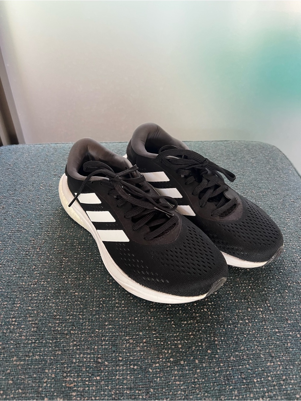 Adidas Running Shoes - Black/White